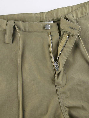 Straight Leg Pocket Cargo Pants