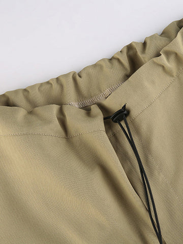 Pantalones cargo de paracaídas de cintura baja de talla amigable