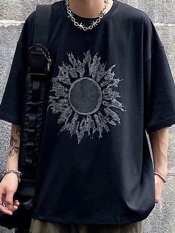 Camiseta gráfica Darkness Sun para hombre