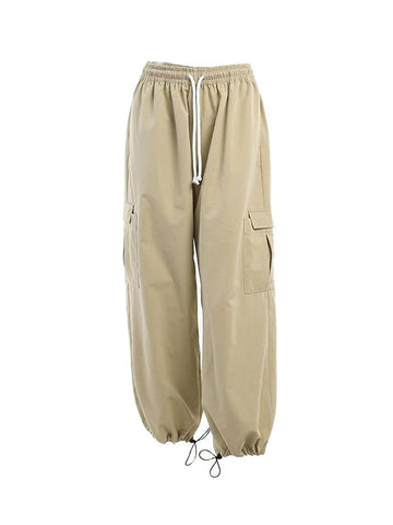 Vintage Oversized Parachute Cargo Pants