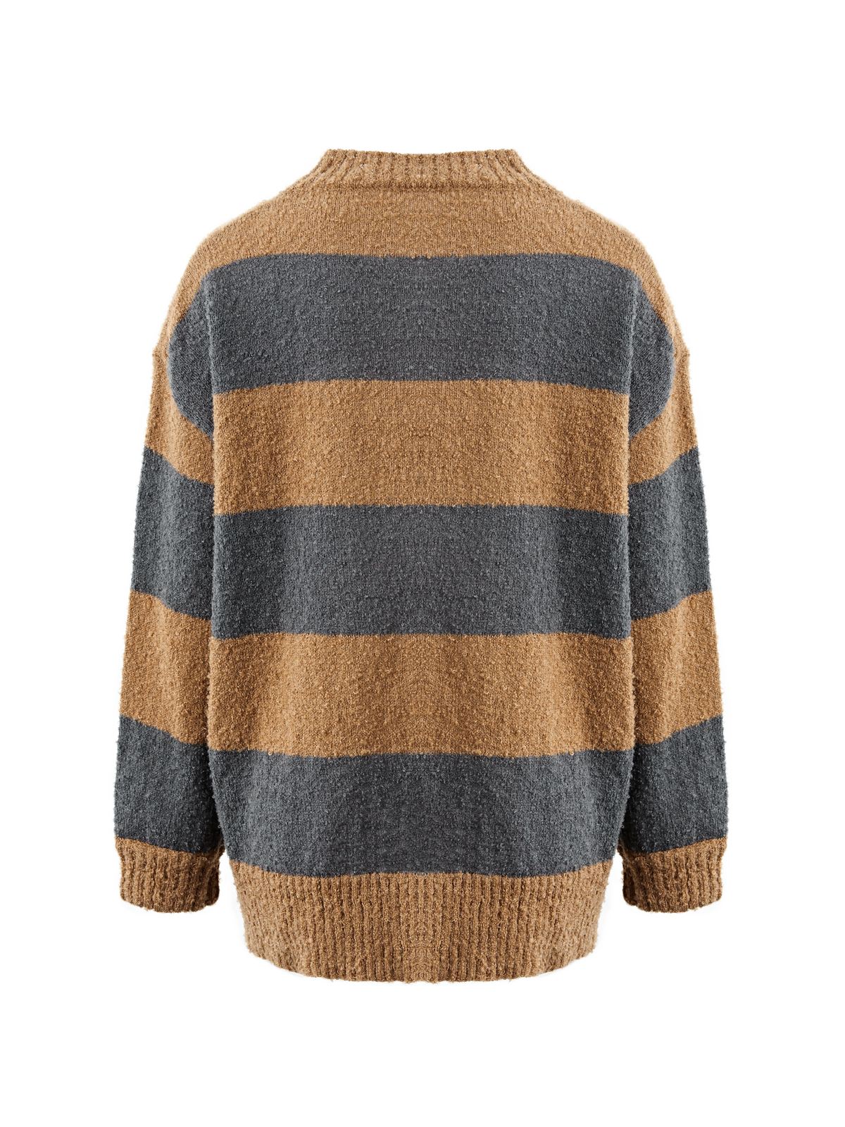 Oversized Stripe Pullover Sweater