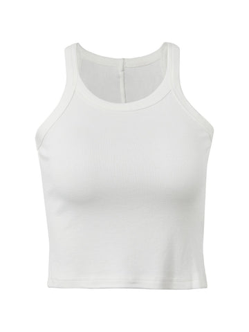 Basic Cami-Top aus Stretch-Strick