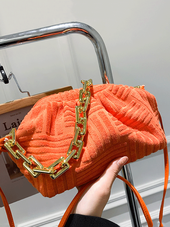 Chains Towel Satchel Bag