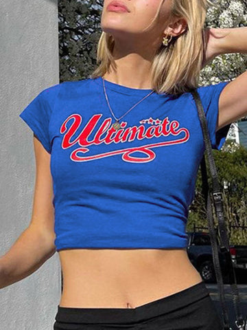 Ultimate Graphic Crop Top