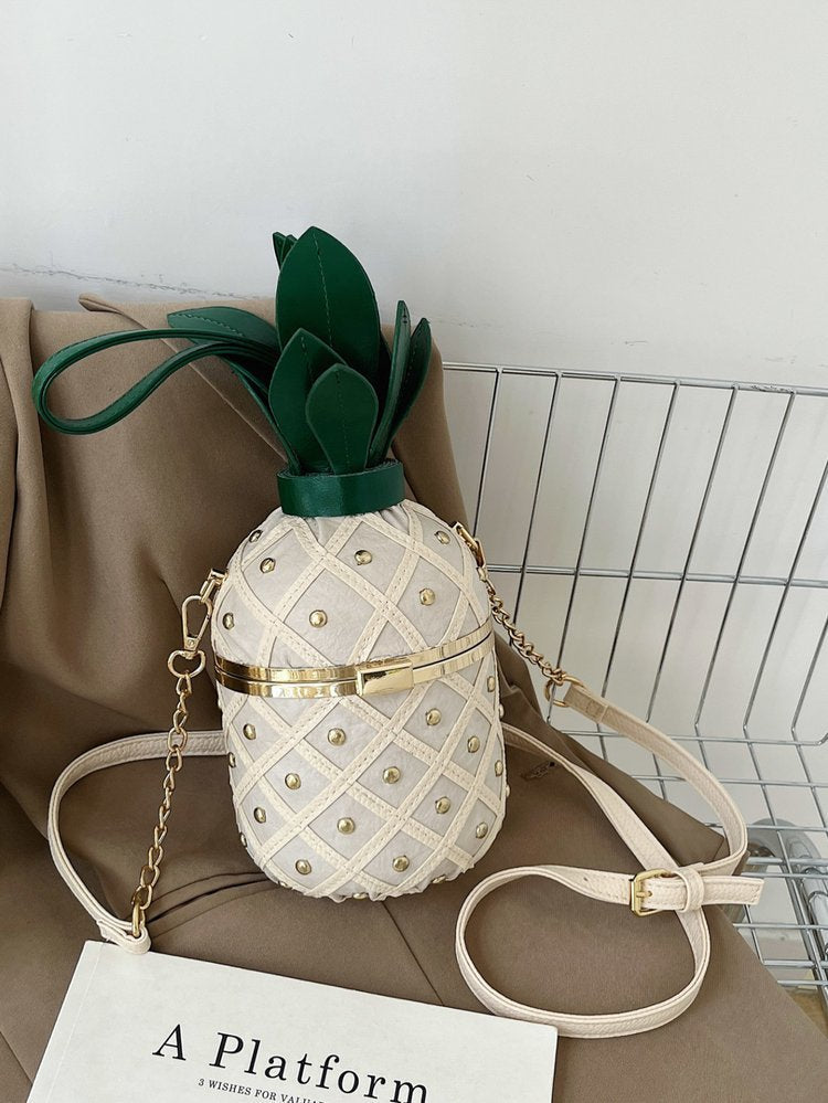 Bolso bandolera de piña