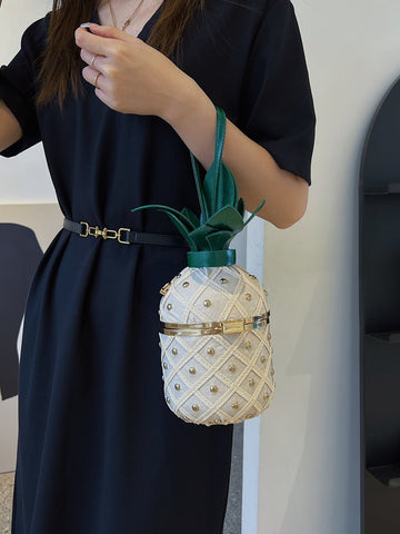 Bolso bandolera de piña