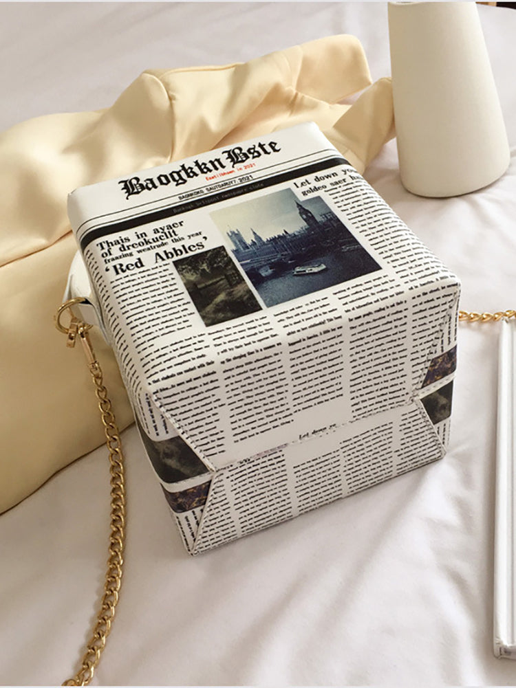 Zeitungs-Newsbox-Tasche