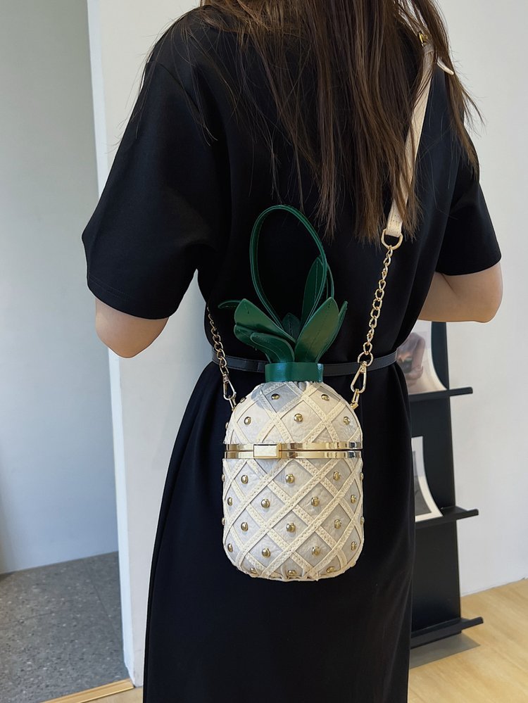 Bolso bandolera de piña