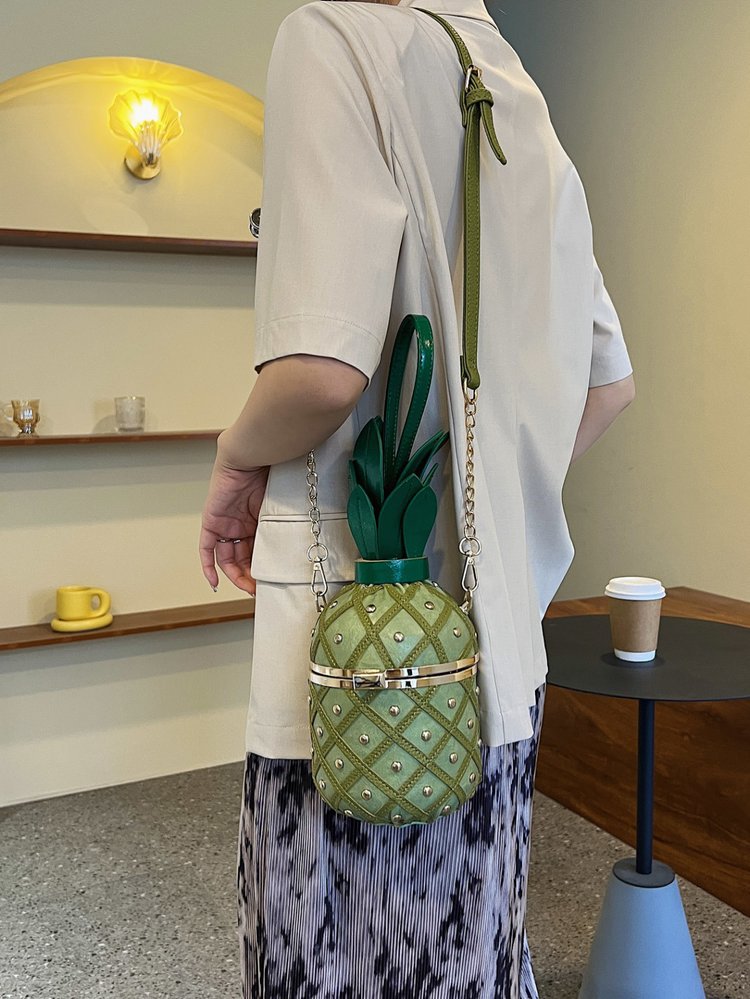 Bolso bandolera de piña