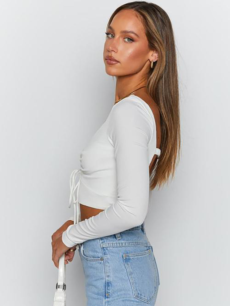 Hollow Out Mini Crop Top