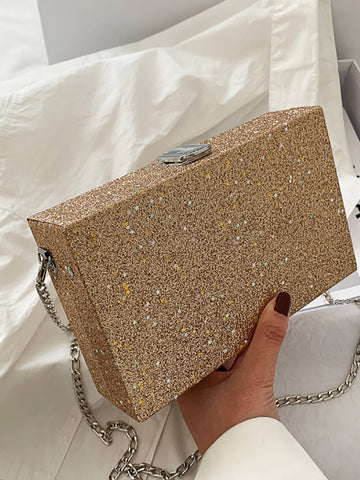 Decor Chain Box Bag