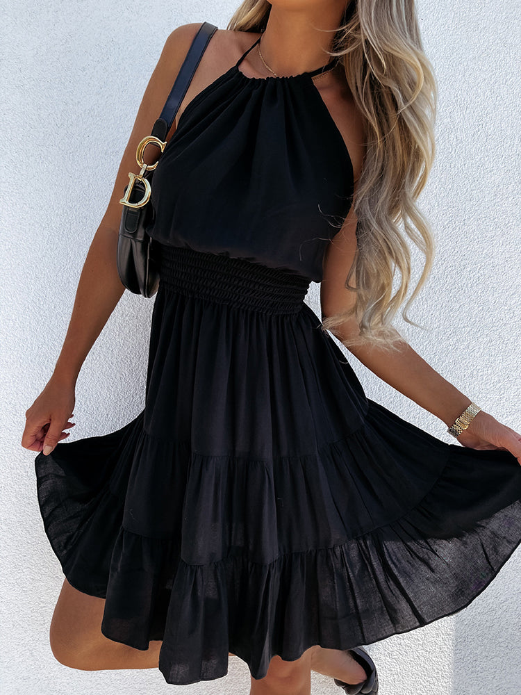 Ruffle Mini Dress