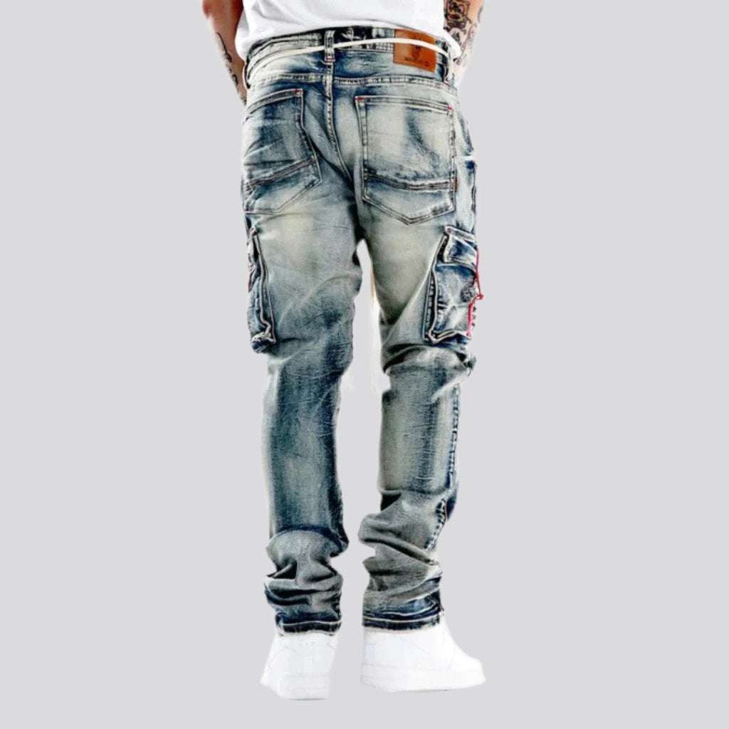 Fashion men vintage jeans