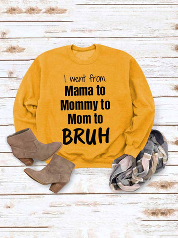 Mama Lässiges Sweatshirt