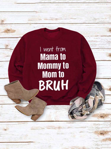 Mama Lässiges Sweatshirt