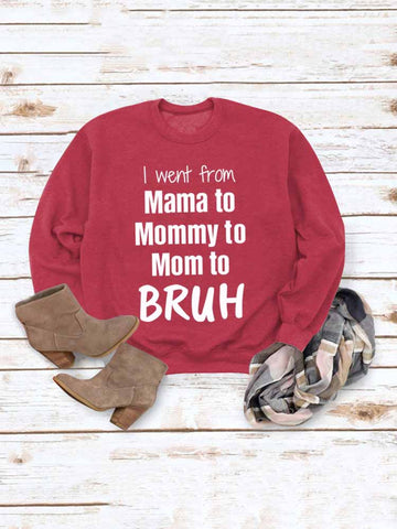 Mama Lässiges Sweatshirt