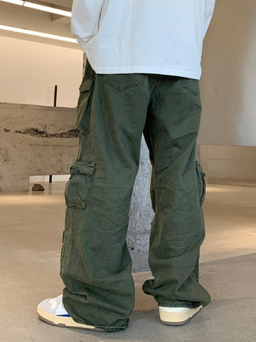 Men's Multi Pockets Loose Cargo Pants