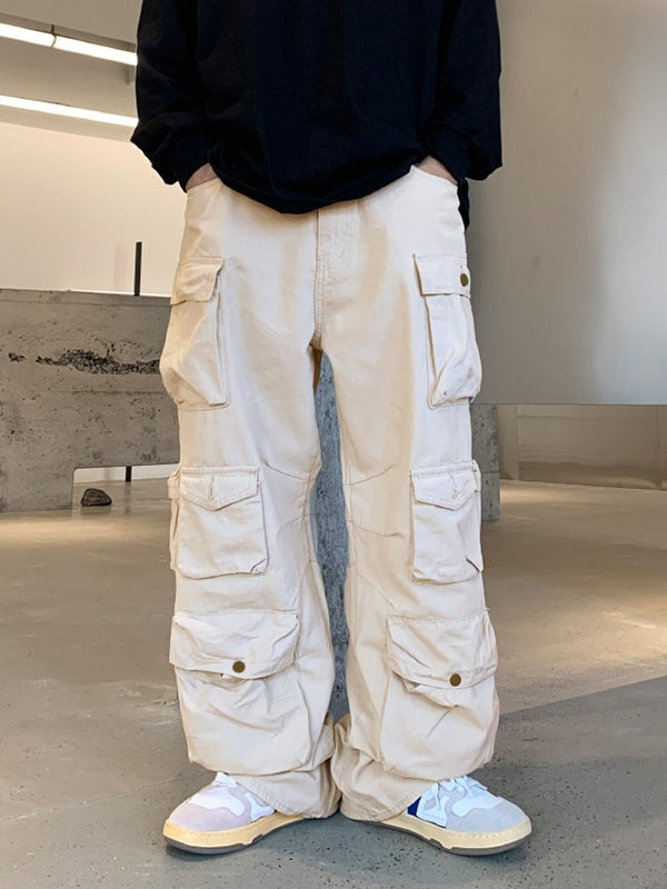 Men's Multi Pockets Loose Cargo Pants