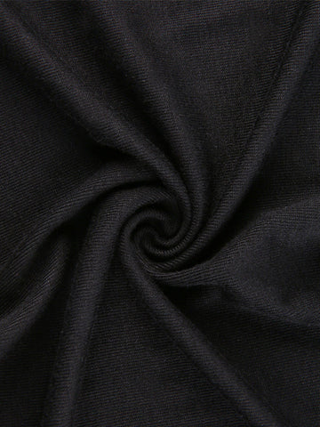 Thumb Hole Design Bolero Knit Top