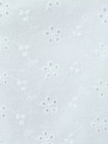 White Tie Front Lace Cropped Tank Top