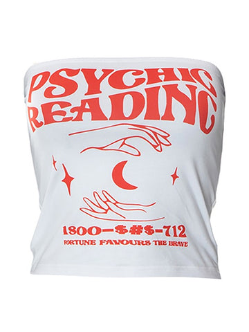 Psychic Reading Bandeau Top