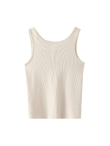 Geripptes Crop-Tanktop „Baby Cupcake“