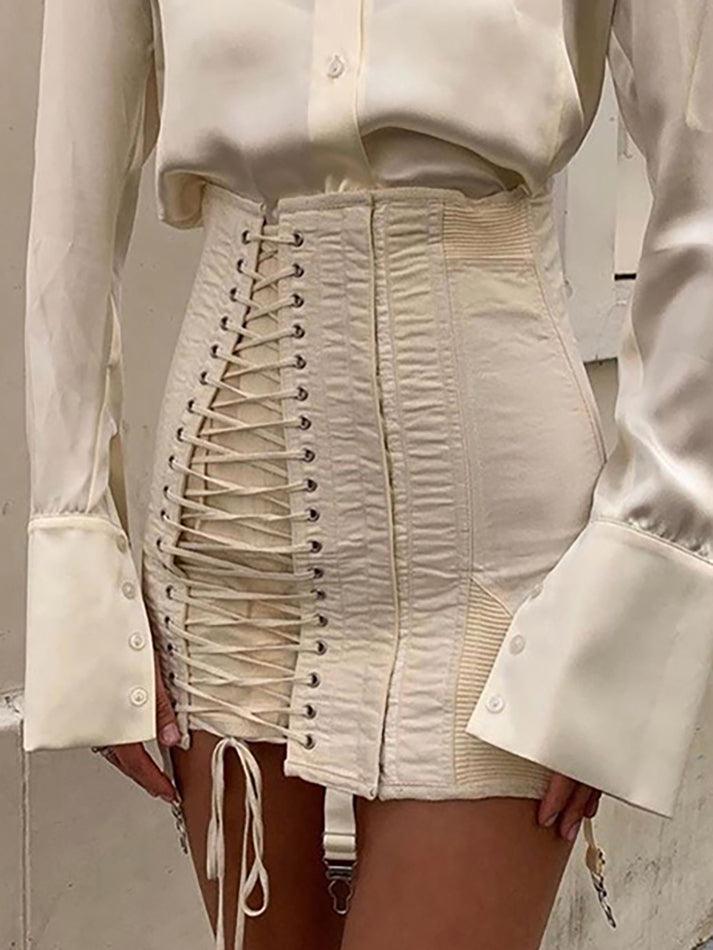 Bandage Mini Skirt