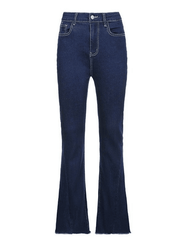 Classic High Waist Flare Jeans