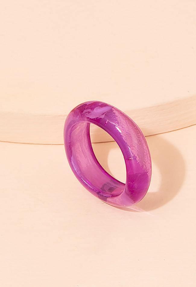 Colorful Acrylic Ring