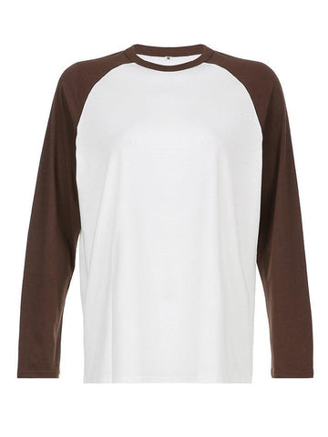 Crew Neck Raglan Sleeve Tee