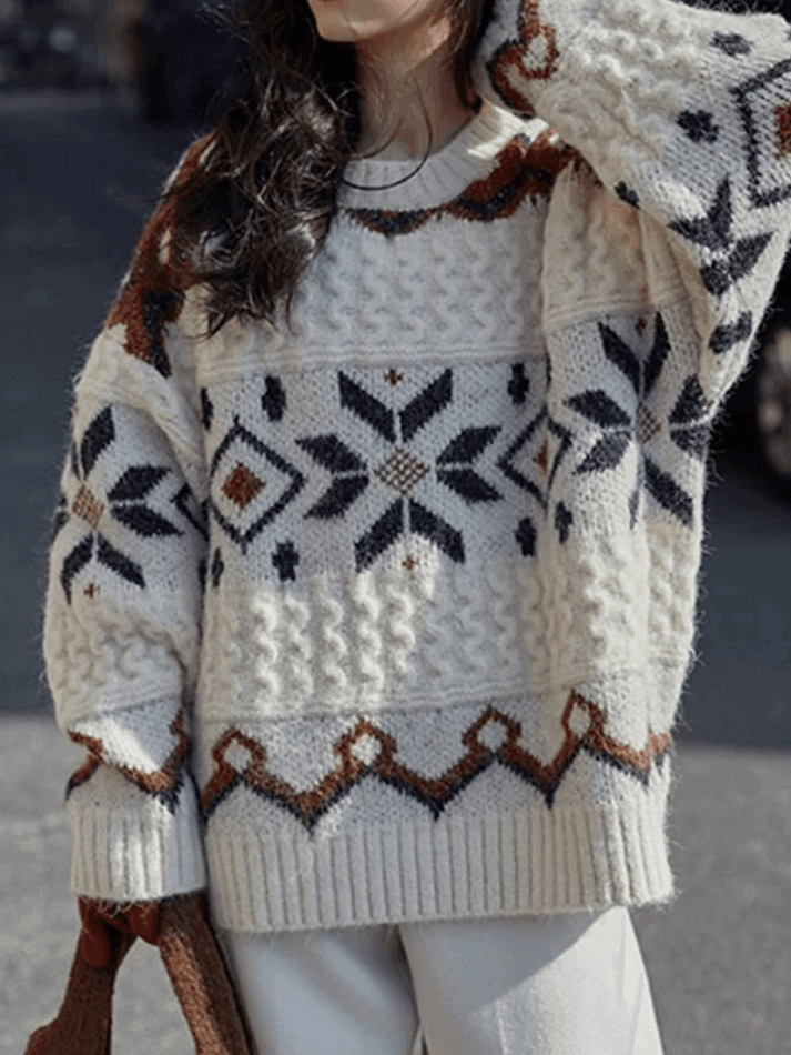 Fair Isle Weihnachtspullover