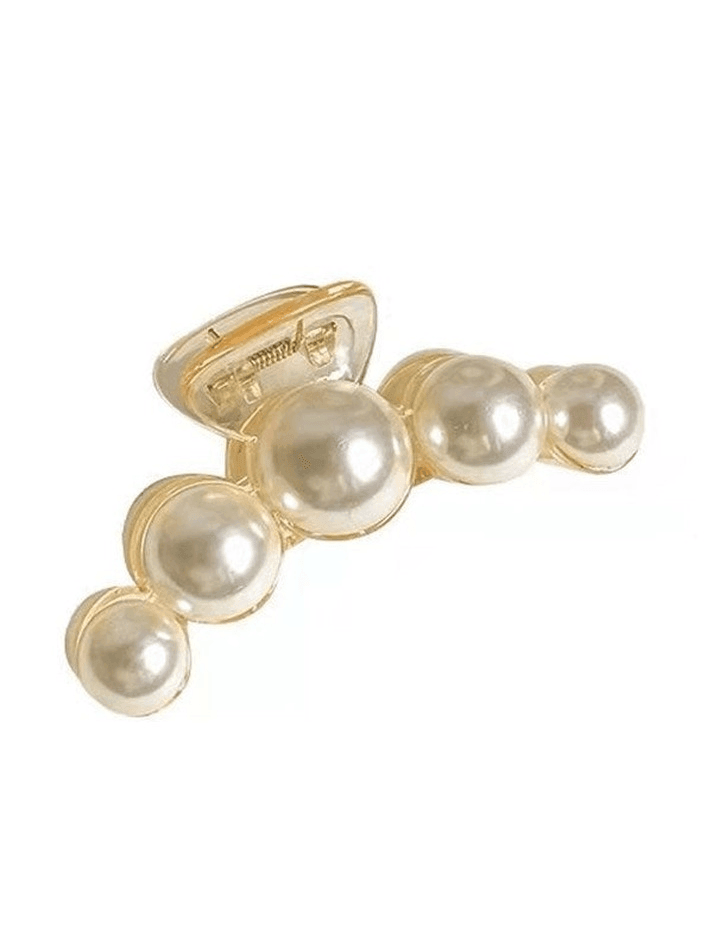 Pearl Decor Large Hair Claw