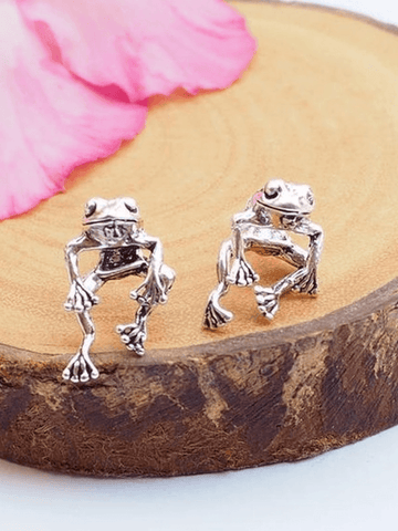 Ohrstecker mit Frosch-Design