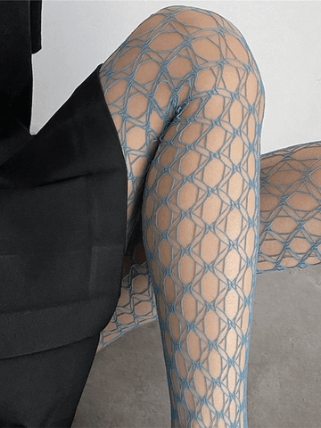 Pattern Fishnet Tights