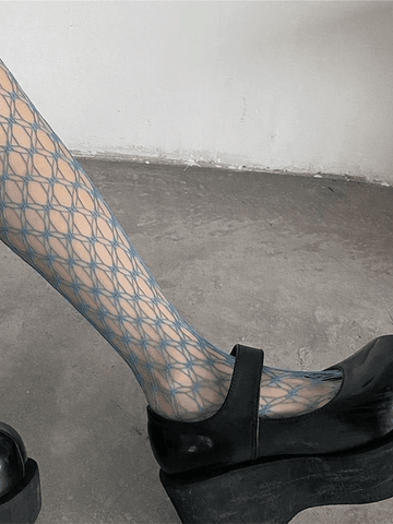 Pattern Fishnet Tights