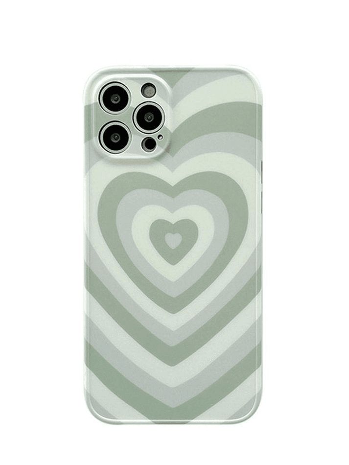 Gradient Heart-shaped Iphone Cases