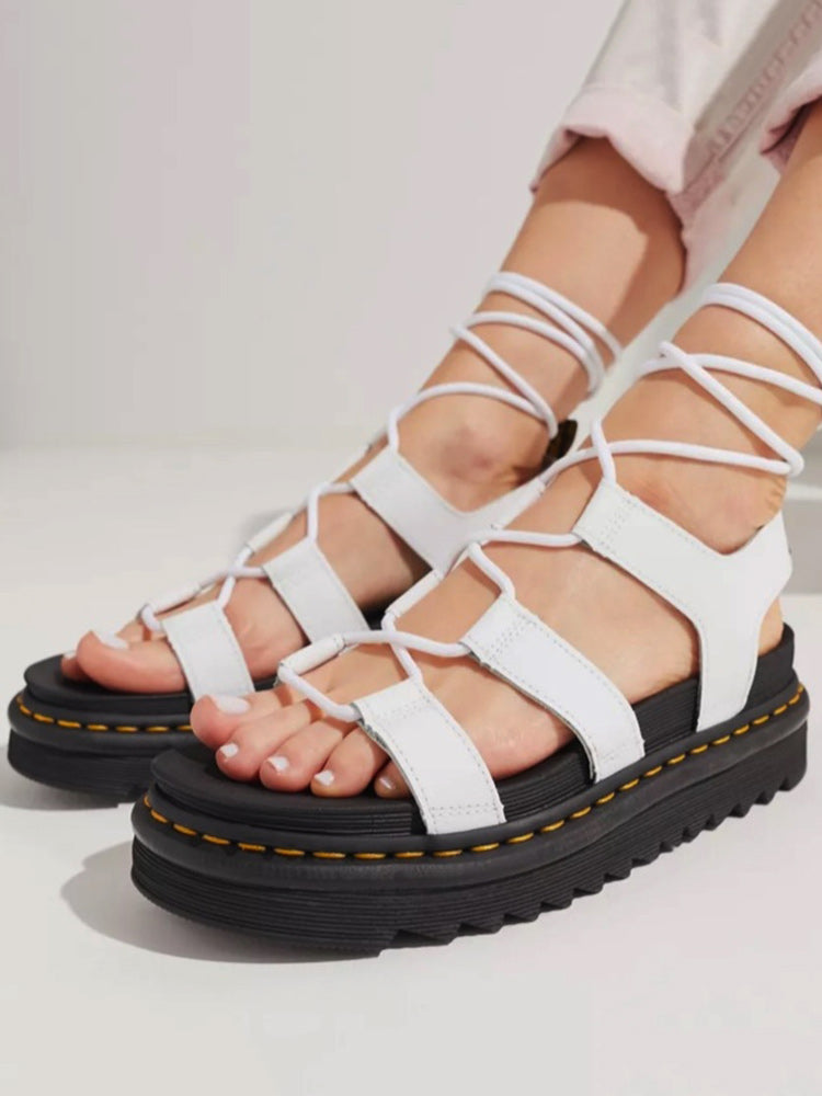 Criss Cross Flats Sandals