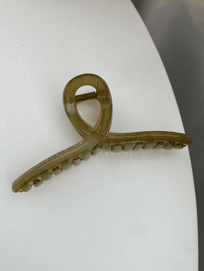 Large Morandi Color Hair Claw Clip