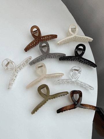 Large Morandi Color Hair Claw Clip