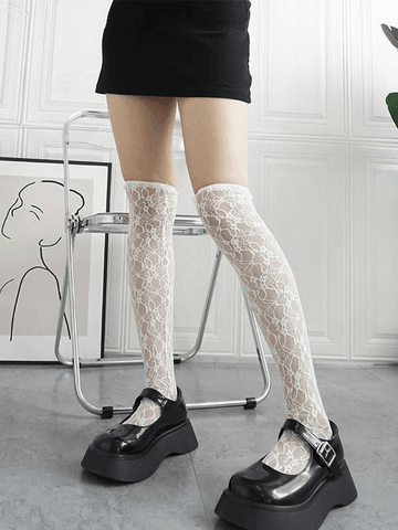 Lolita Lace Knee High Socks