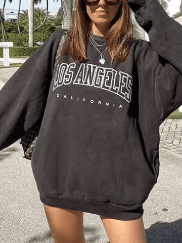 Sweatshirt mit Los Angeles-Grafik