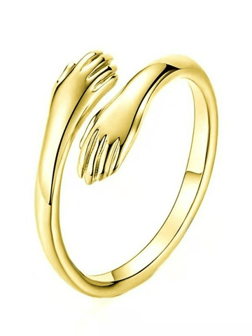 Love Hug Adjustable Cuff Ring