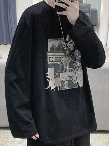 Men's Era Graphic Long Sleeve Tee