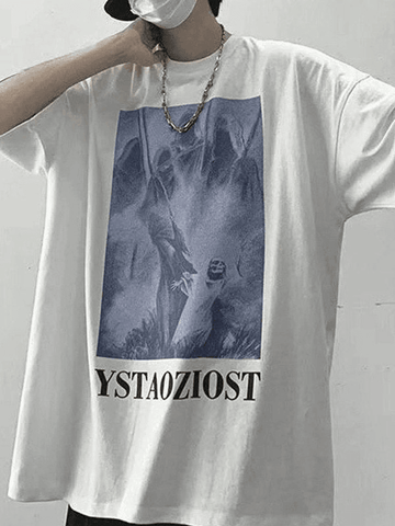 Camiseta gráfica Mist Ghost para hombre