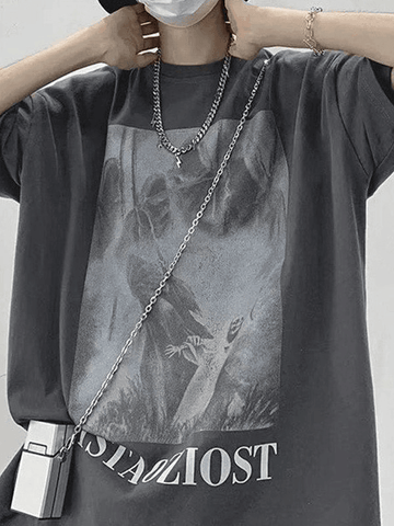 Camiseta gráfica Mist Ghost para hombre