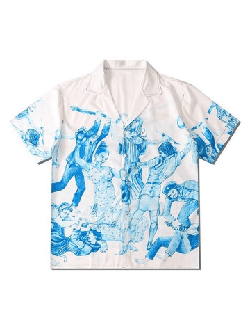 Camisa con estampado mítico para hombre