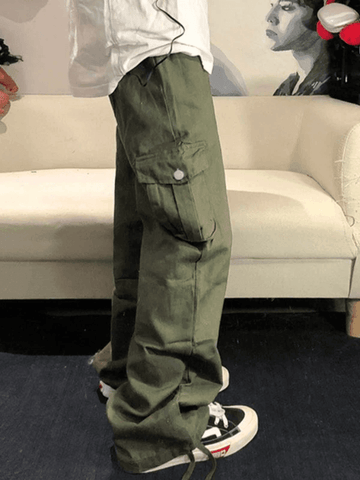 Vintage-Cargohose mit geradem Bein für Herren