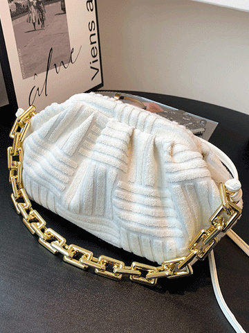 Chains Towel Satchel Bag