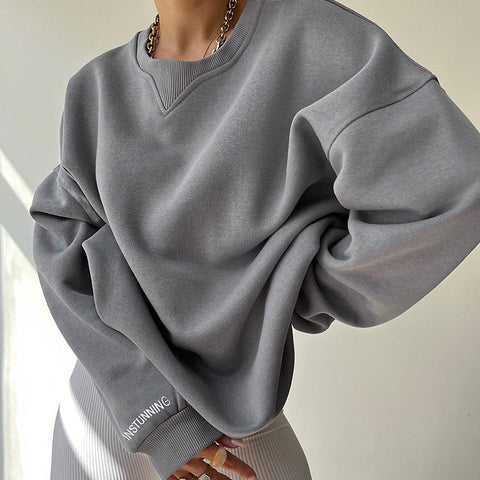 Long Sleeve Sweatshirt - Gray