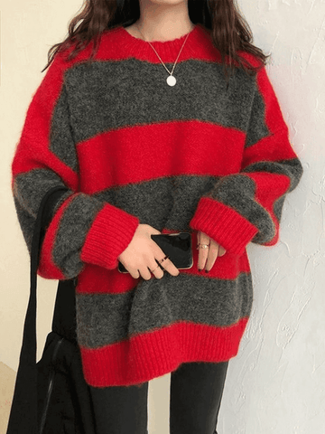 Stripe Pullover Sweater